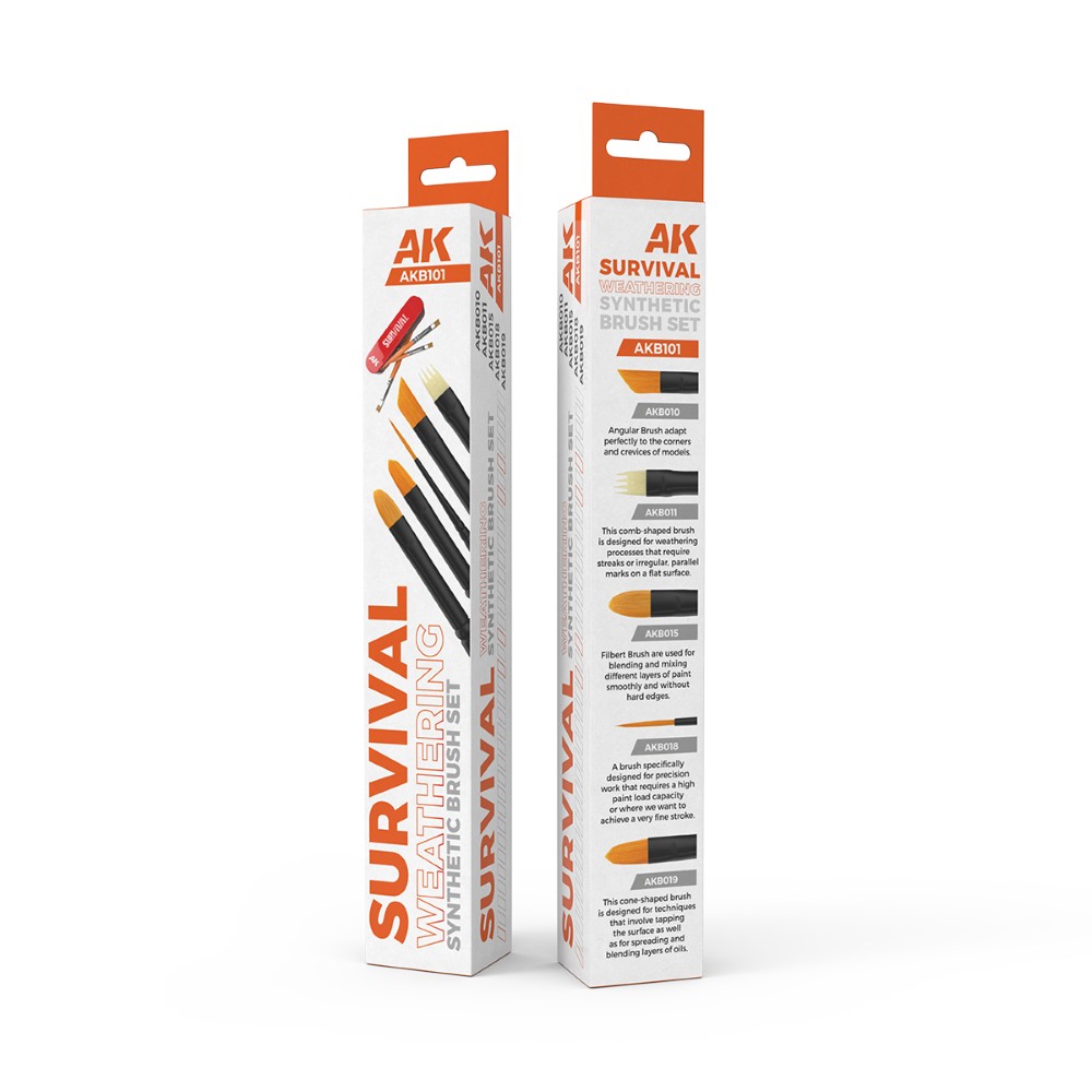 Túlélő időjárásálló ecsetkészlet